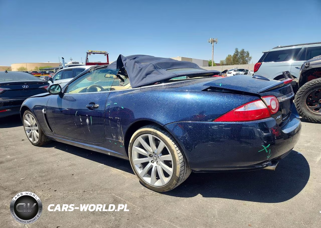 2008 Jaguar Xk VIN:SAJWA44B085B26291 - 2