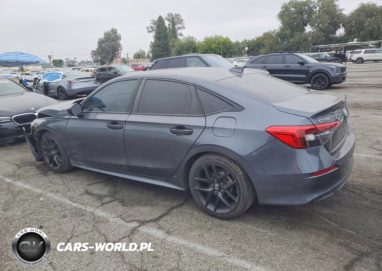 2022 Honda Civic Sport VIN:2HGFE2F58NH536774 - 2