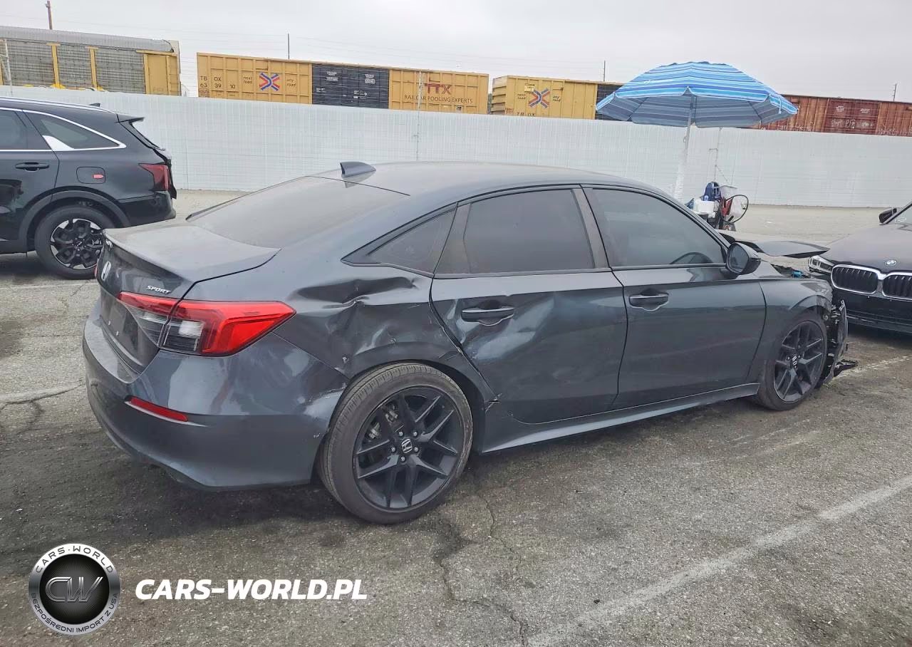 2022 Honda Civic Sport VIN:2HGFE2F58NH536774 - 3