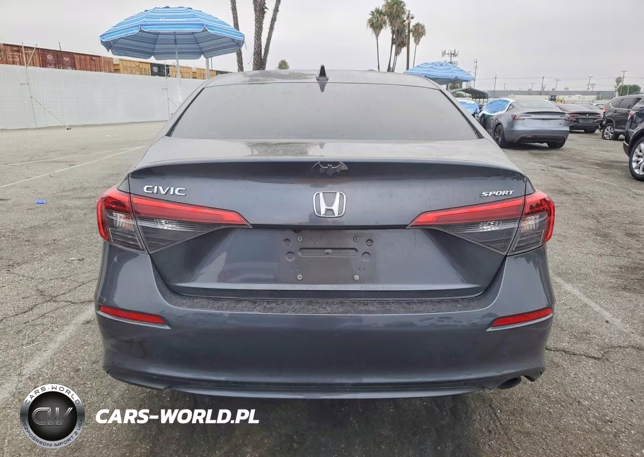 2022 Honda Civic Sport VIN:2HGFE2F58NH536774 - 6