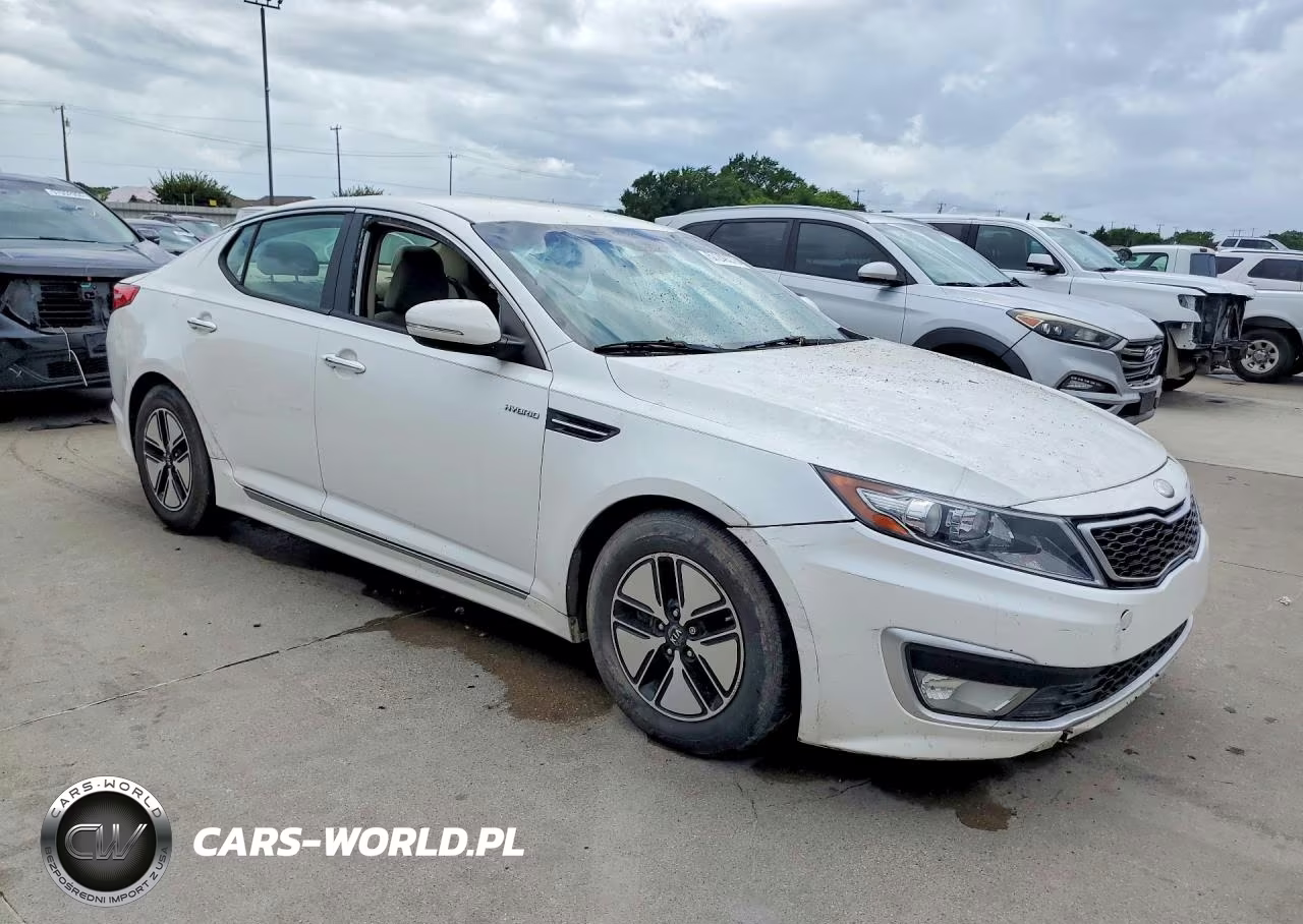 2013 Kia Optima Hybrid VIN:KNAGM4AD4D5042219 - 4