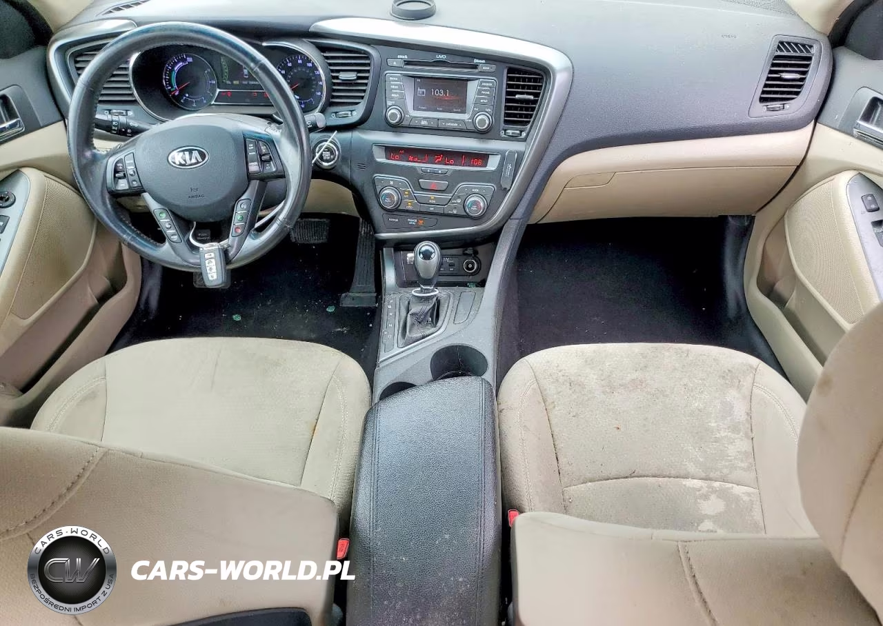 2013 Kia Optima Hybrid VIN:KNAGM4AD4D5042219 - 8