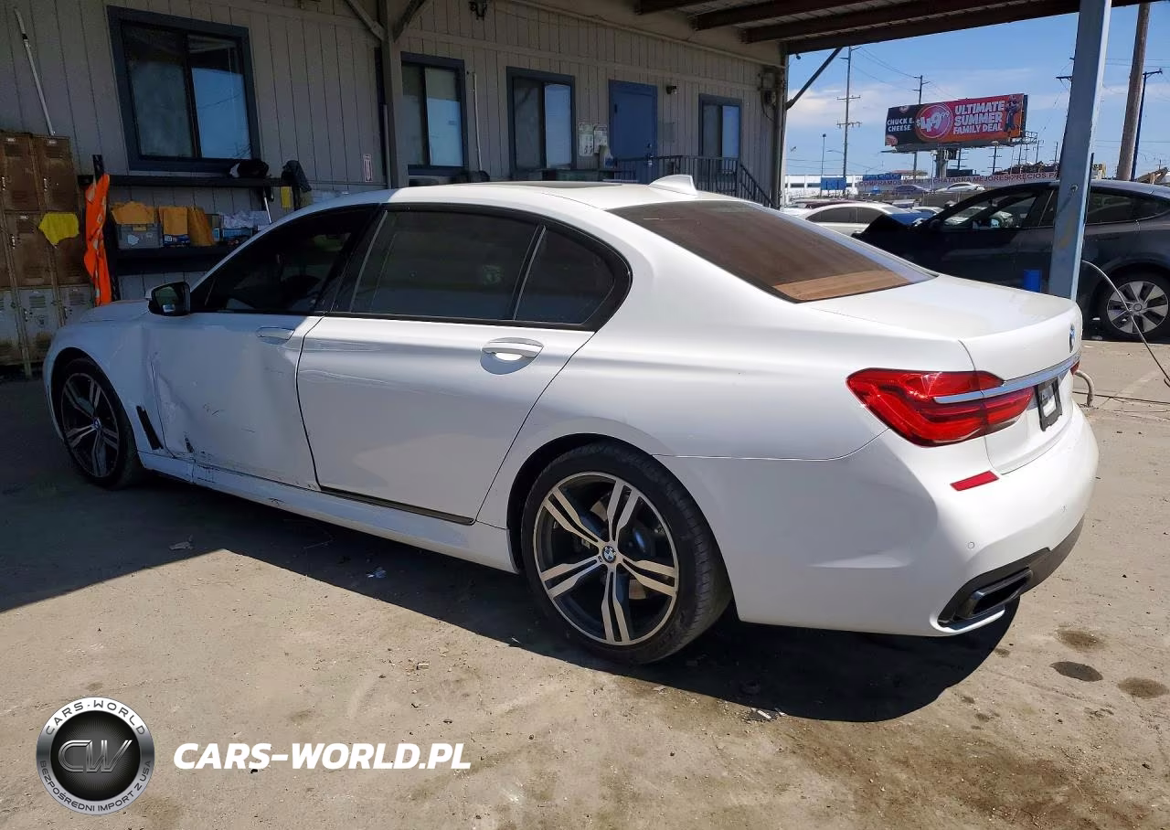 2016 BMW 740 I VIN:WBA7E2C51GG547344 - 2