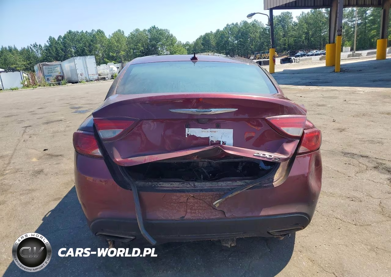2015 Chrysler 200 S VIN:1C3CCCBG1FN551831 - 6