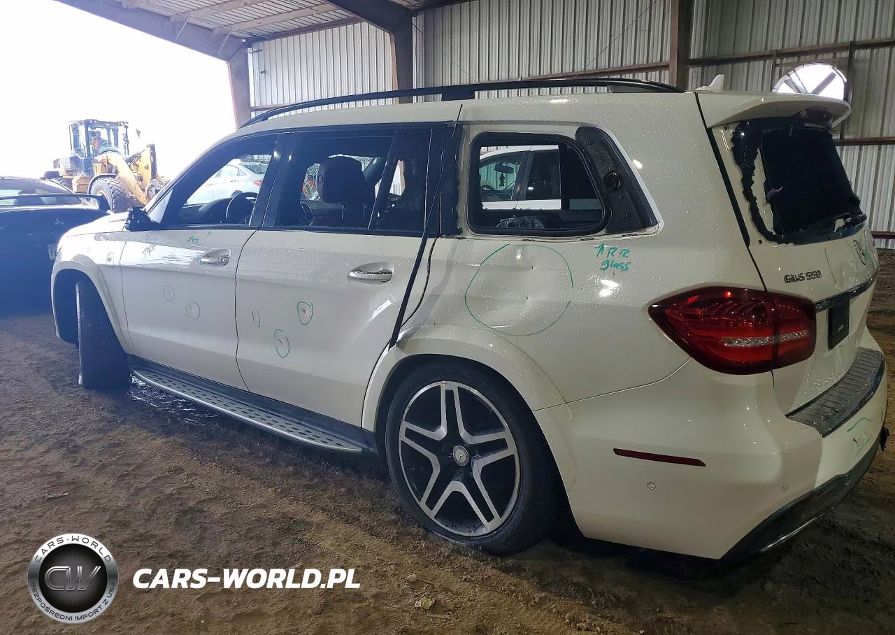 2017 Mercedes-Benz Gls 550 4Matic VIN:4JGDF7DE9HA888456 - 2