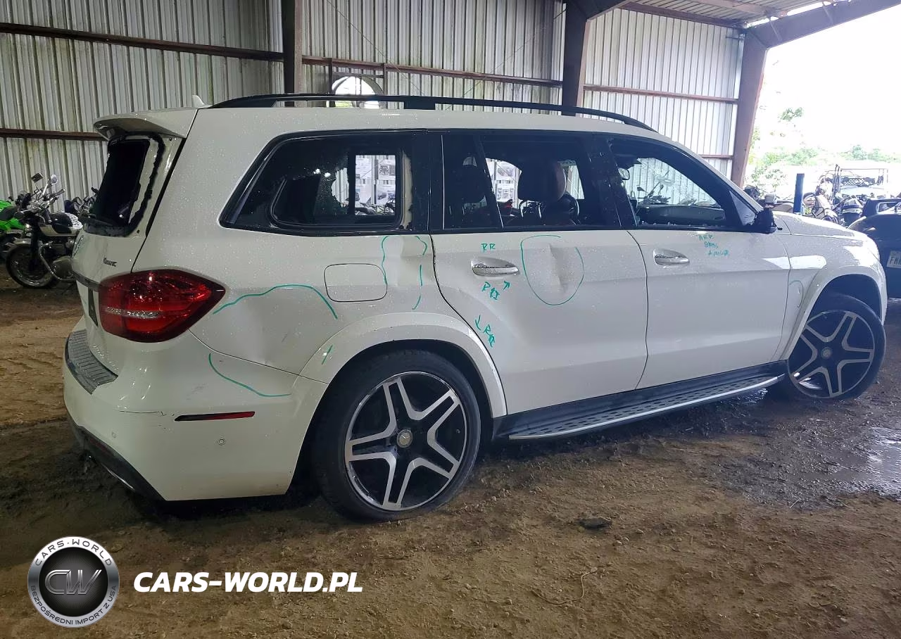 2017 Mercedes-Benz Gls 550 4Matic VIN:4JGDF7DE9HA888456 - 3