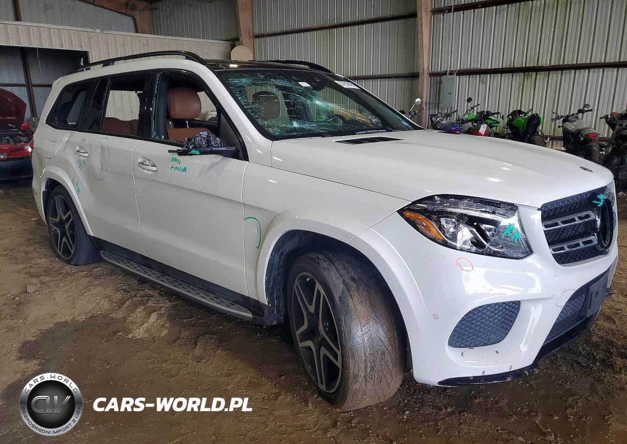 2017 Mercedes-Benz Gls 550 4Matic VIN:4JGDF7DE9HA888456 - 4