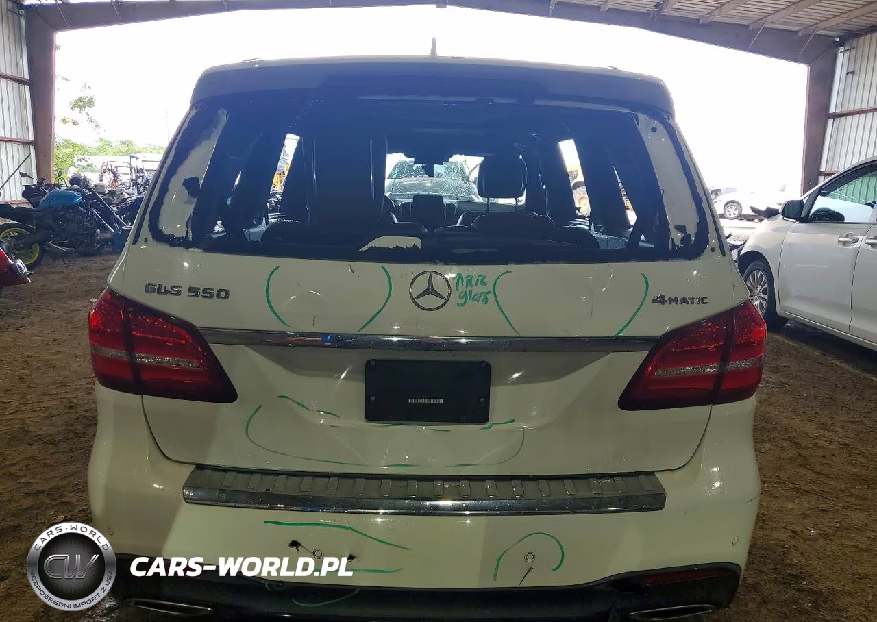 2017 Mercedes-Benz Gls 550 4Matic VIN:4JGDF7DE9HA888456 - 6