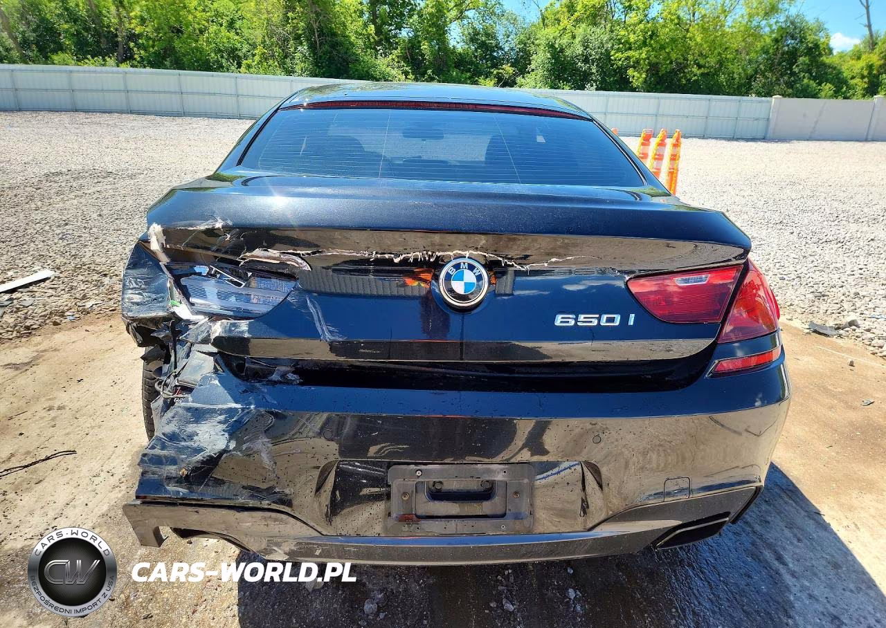 2015 BMW 650 I Gran Coupe VIN:WBA6B2C55FD799182 - 6