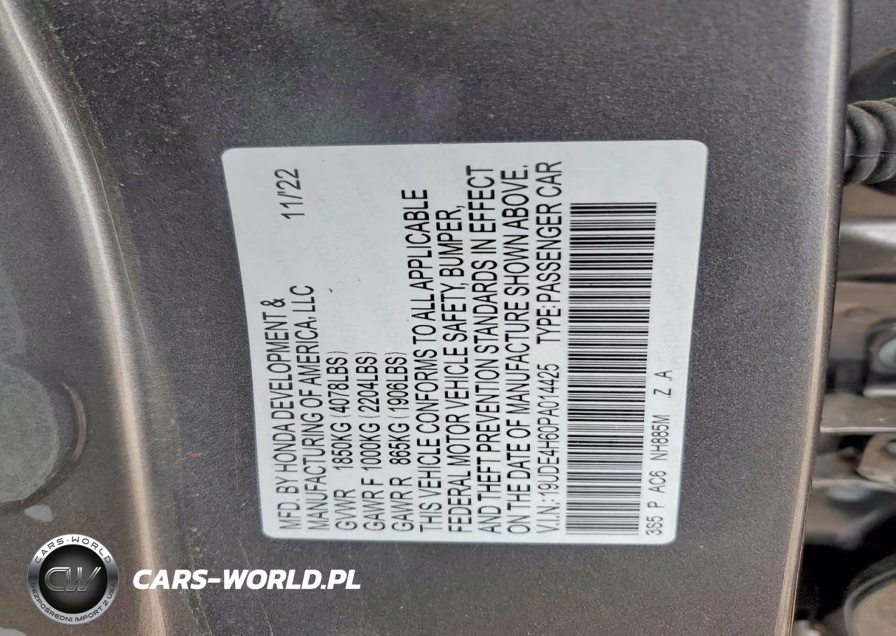 2023 Acura Integra A-Spec Tech VIN:19UDE4H60PA014425 - 12