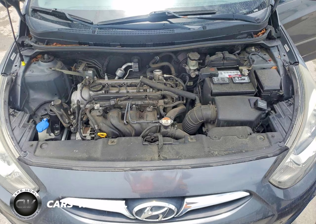 2012 Hyundai Accent Gls VIN:KMHCT4AEXCU196933 - 11