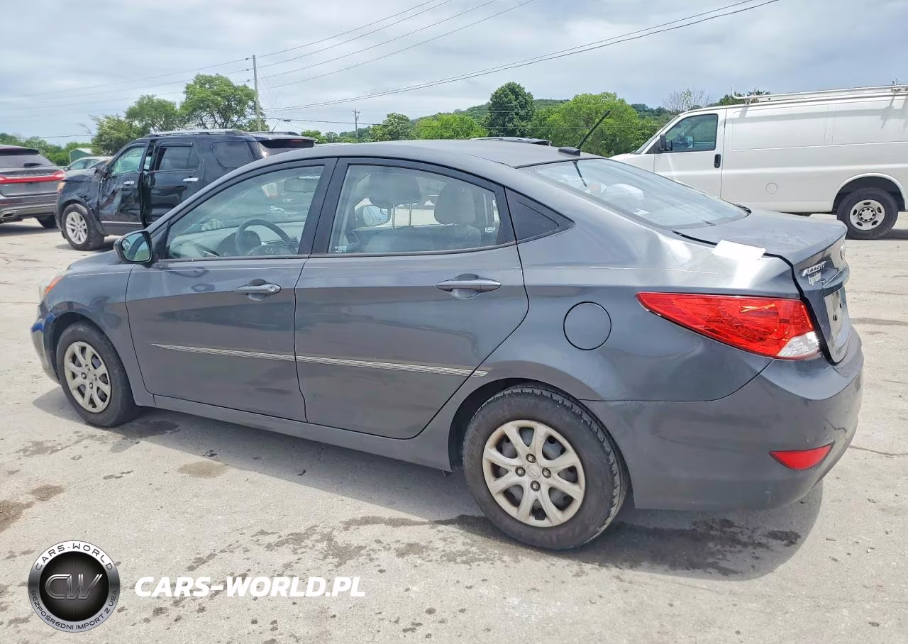 2012 Hyundai Accent Gls VIN:KMHCT4AEXCU196933 - 2