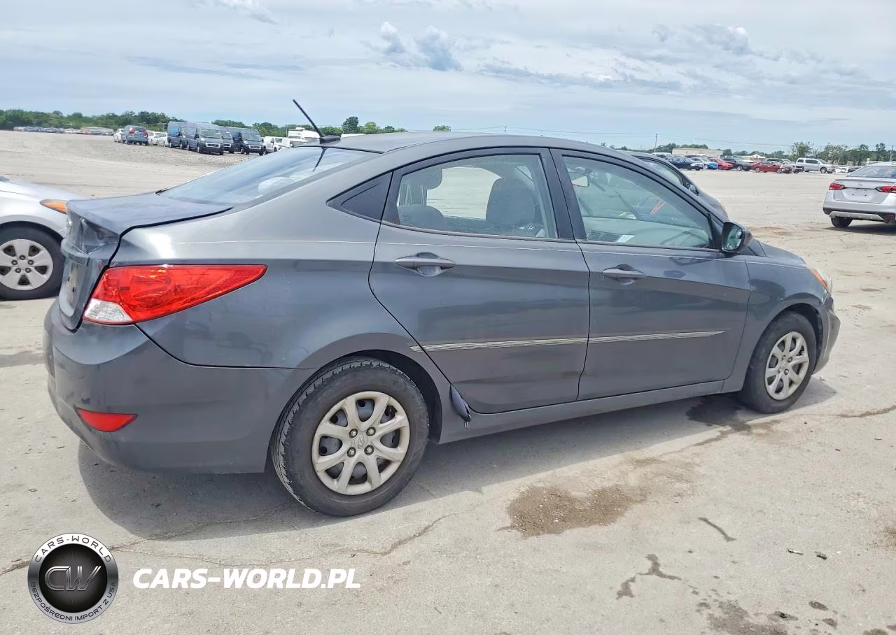 2012 Hyundai Accent Gls VIN:KMHCT4AEXCU196933 - 3