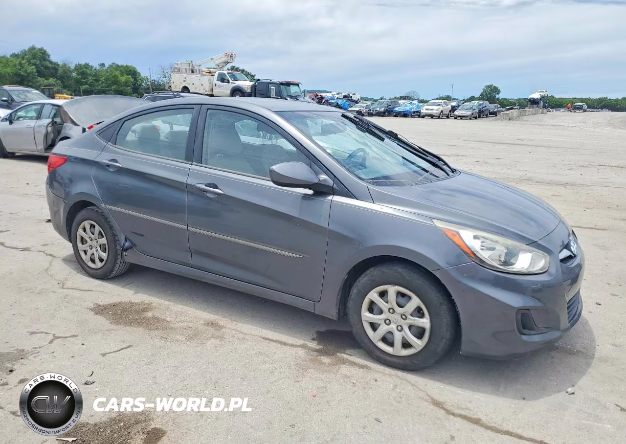 2012 Hyundai Accent Gls VIN:KMHCT4AEXCU196933 - 4