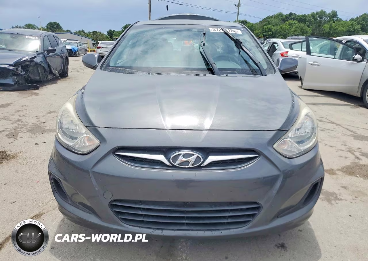 2012 Hyundai Accent Gls VIN:KMHCT4AEXCU196933 - 5