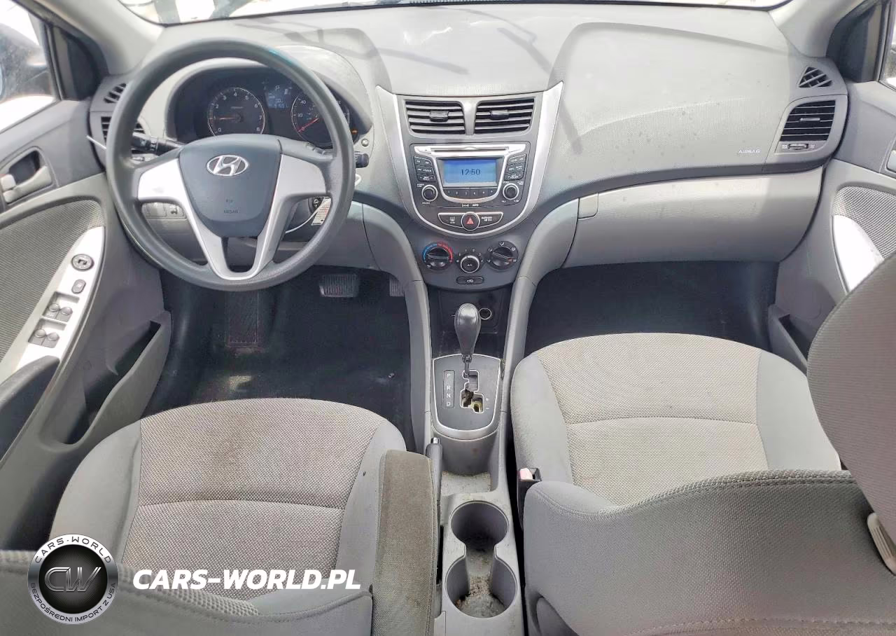 2012 Hyundai Accent Gls VIN:KMHCT4AEXCU196933 - 8