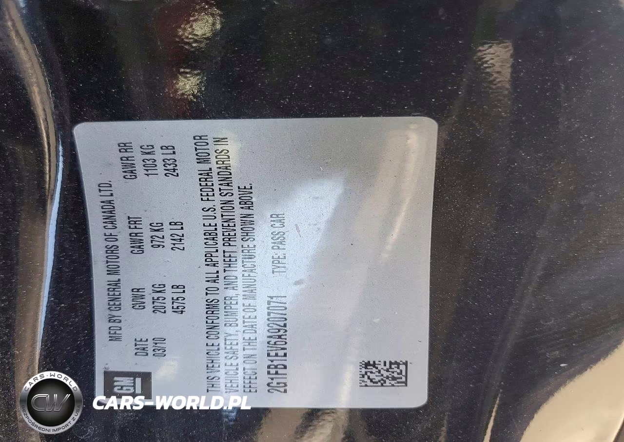 2010 Chevrolet Camaro Lt VIN:2G1FB1EV6A9207071 - 13