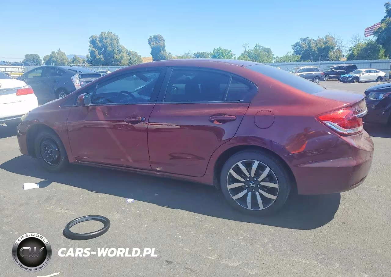 2014 Honda Civic Exl VIN:2HGFB2F93EH516945 - 2
