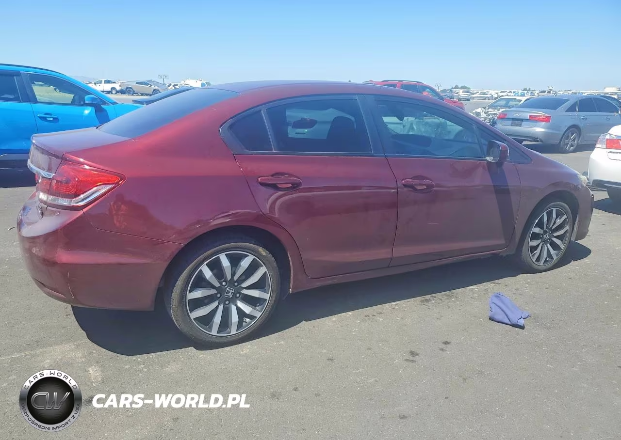 2014 Honda Civic Exl VIN:2HGFB2F93EH516945 - 3