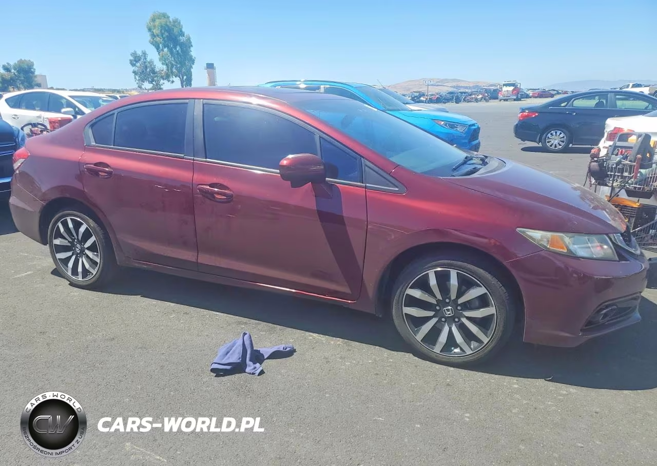 2014 Honda Civic Exl VIN:2HGFB2F93EH516945 - 4