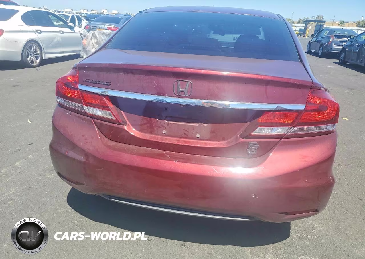 2014 Honda Civic Exl VIN:2HGFB2F93EH516945 - 6