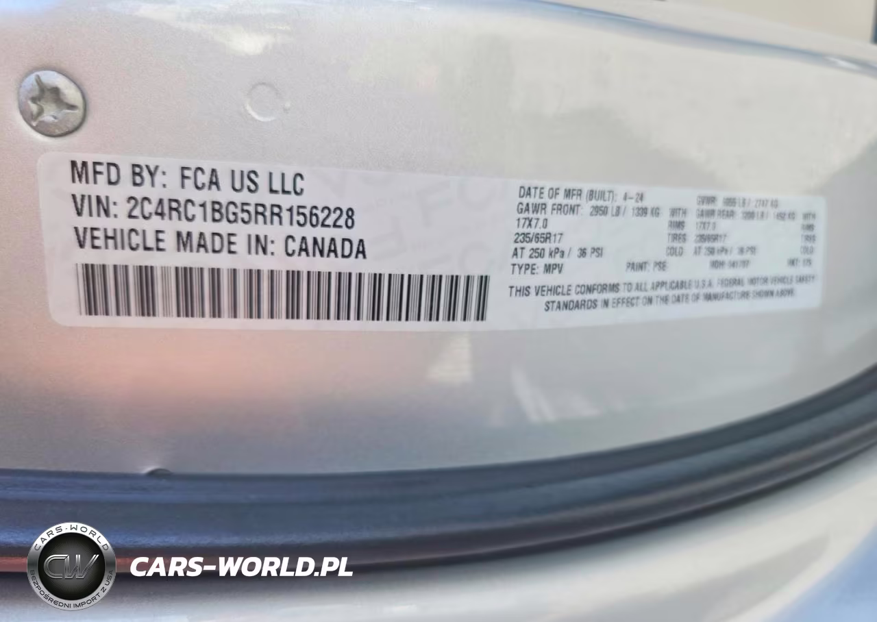 2024 Chrysler Pacifica Touring L VIN:2C4RC1BG5RR156228 - 14