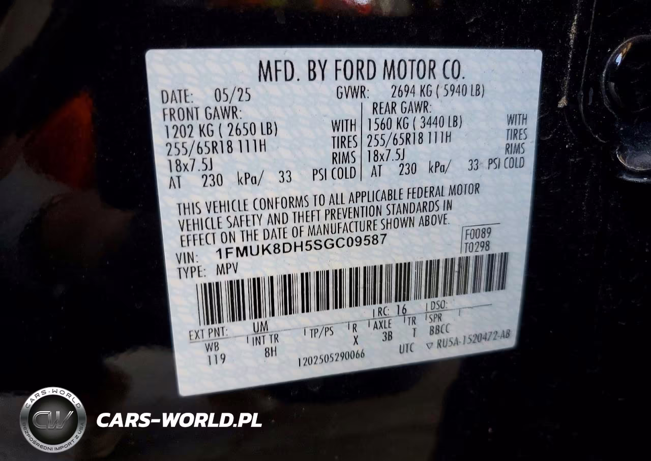 2025 Ford Explorer Active VIN:1FMUK8DH5SGC09587 - 13