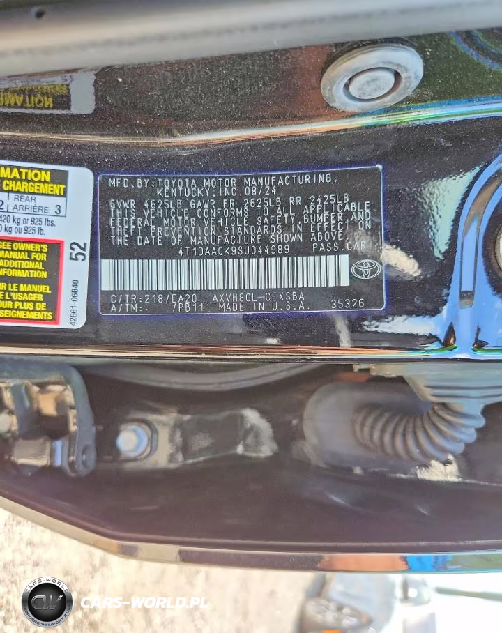 2025 Toyota Camry Se VIN:4T1DAACK9SU044989 - 13