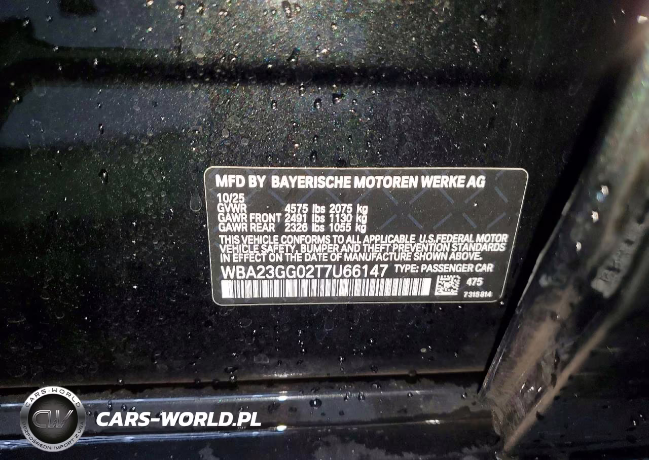 2026 B M W 2 Series 4D Sedan 228I Gc xDrive Msport VIN:WBA23GG02T7U66147 - 12