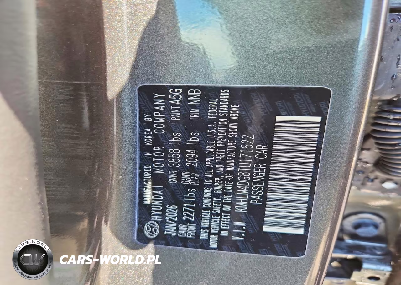2026 Hyundai Elantra Sel Sport VIN:KMHLM4DG8TU171622 - 13