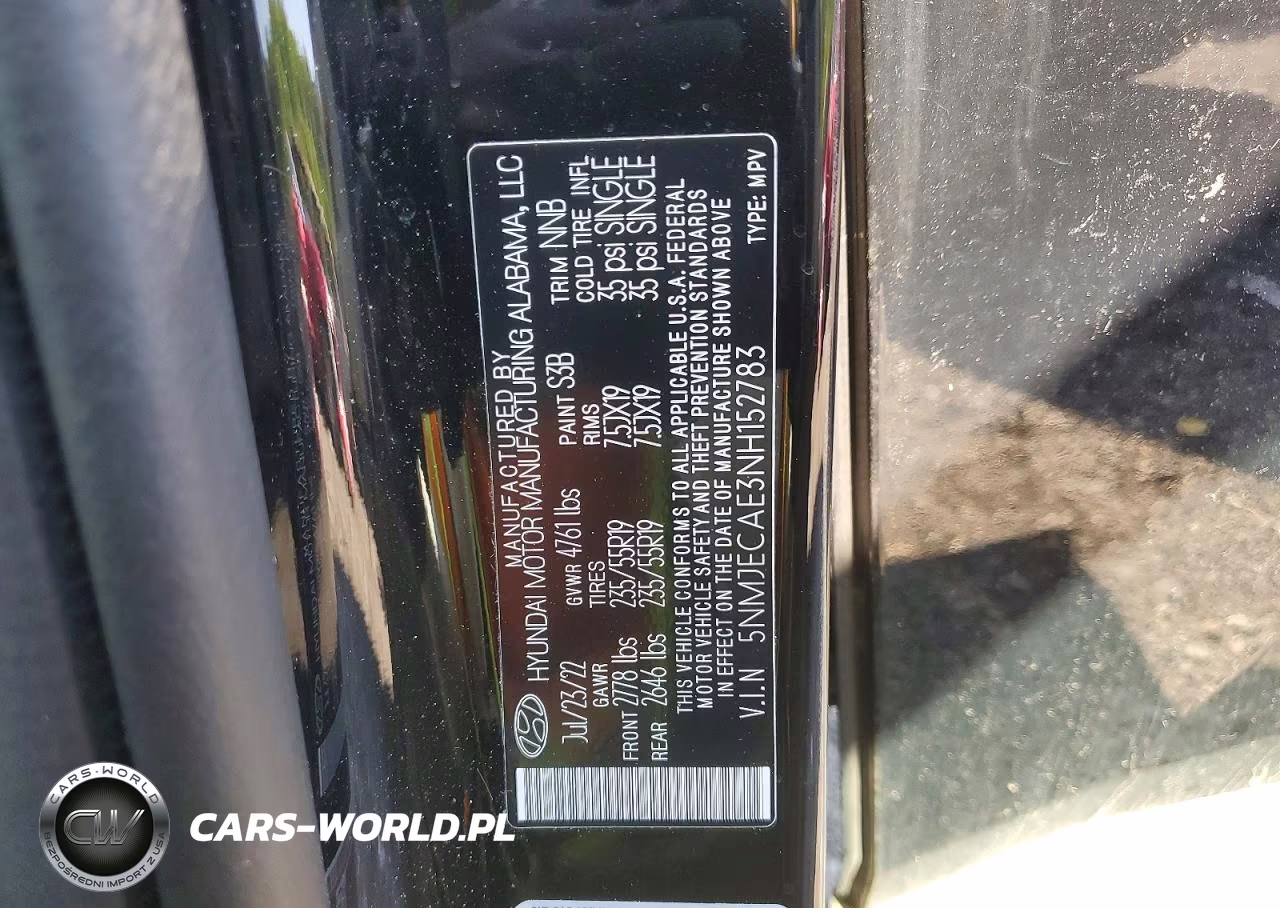 2022 Hyundai Tucson VIN:5NMJECAE3NH152783 - 13