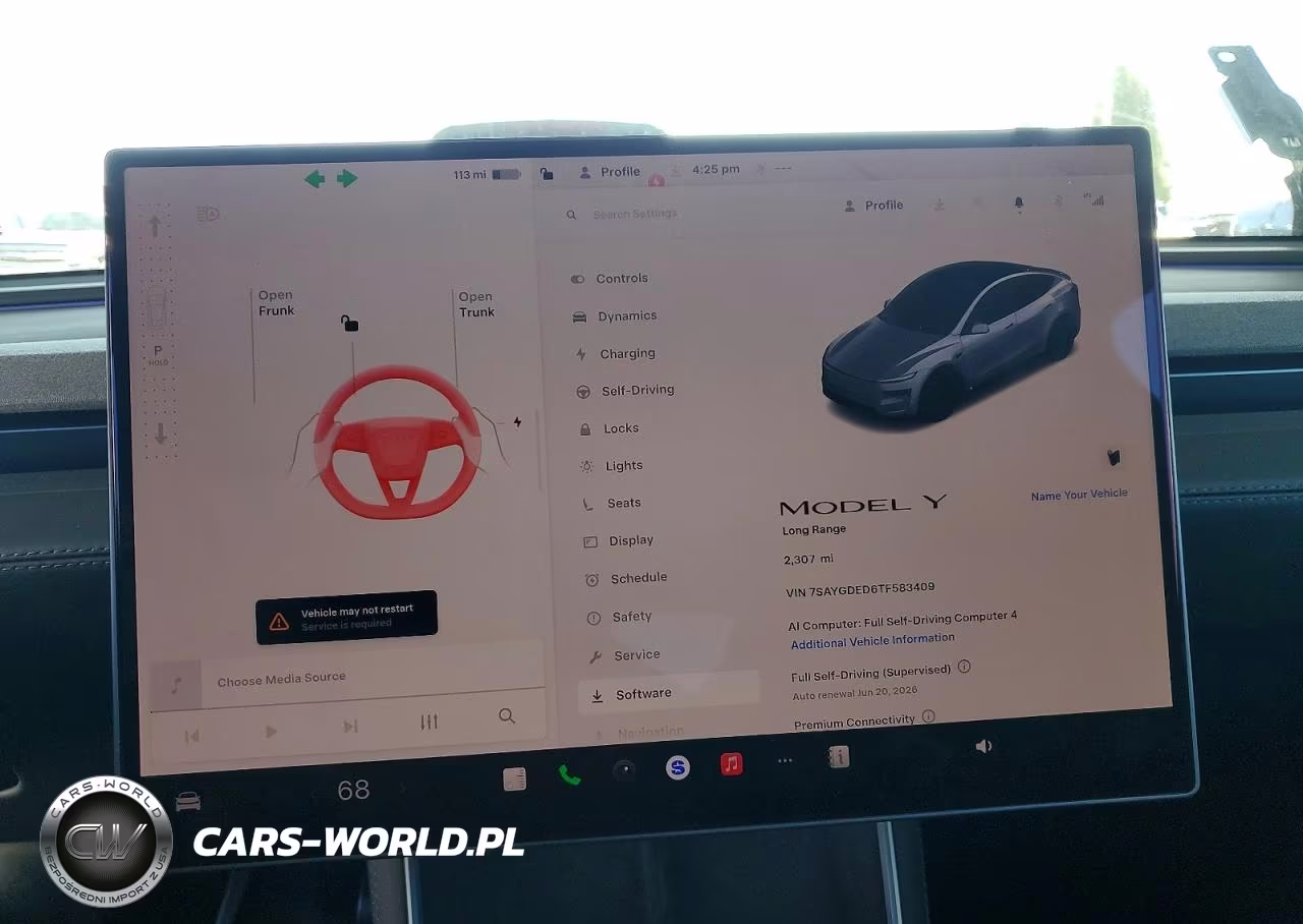 2026 Tesla Model Y VIN:7SAYGDED6TF583409 - 9