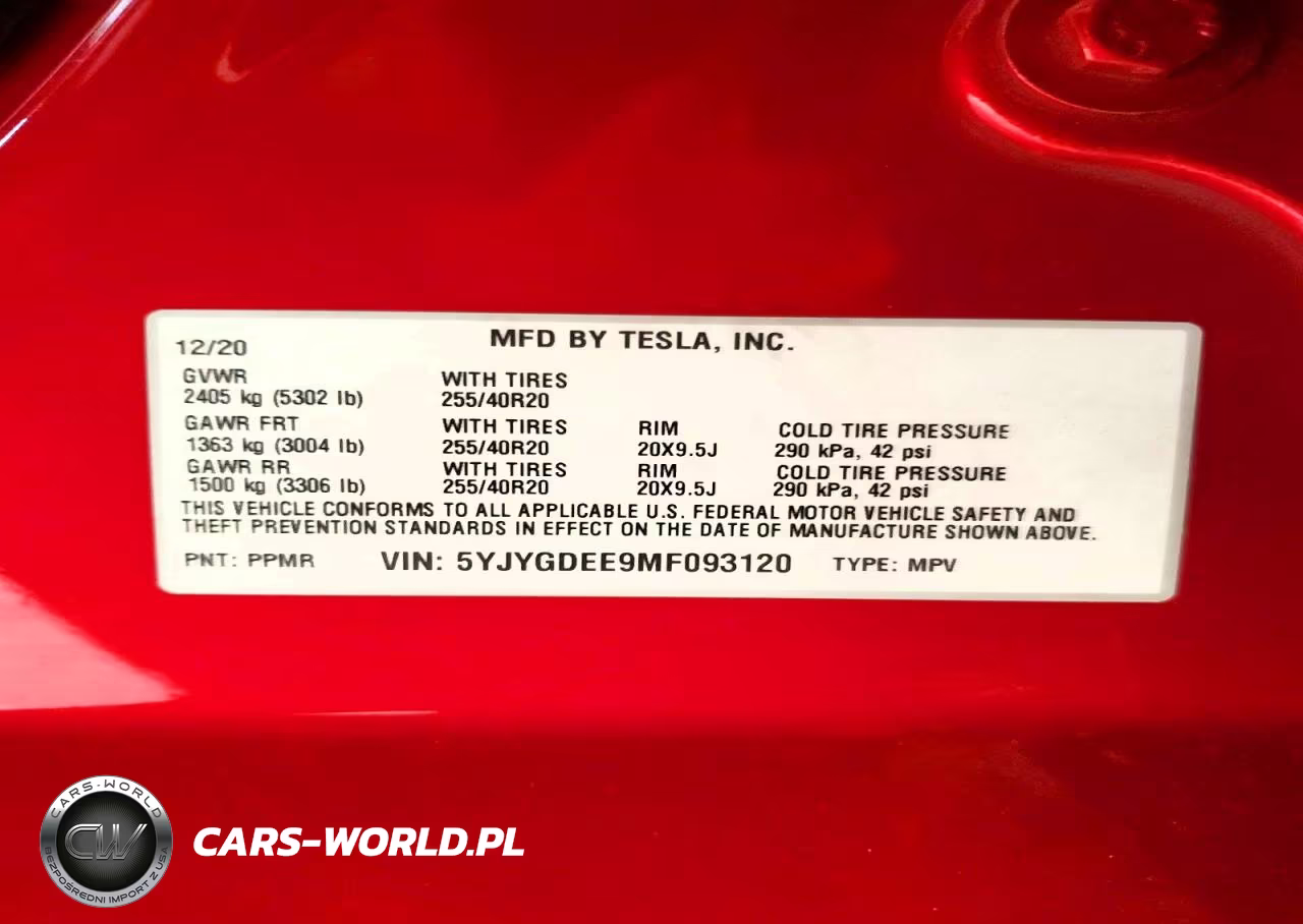 2021 Tesla Model Y VIN:5YJYGDEE9MF093120 - 12
