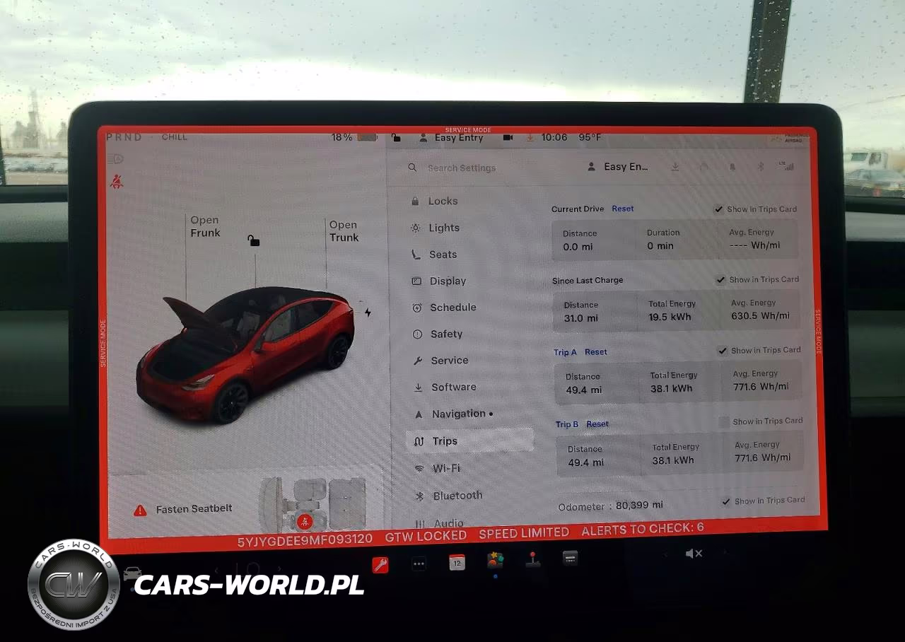 2021 Tesla Model Y VIN:5YJYGDEE9MF093120 - 9
