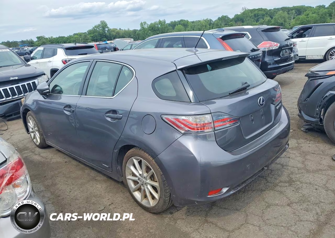 2013 Lexus Ct 200 VIN:JTHKD5BH0D2173183 - 2
