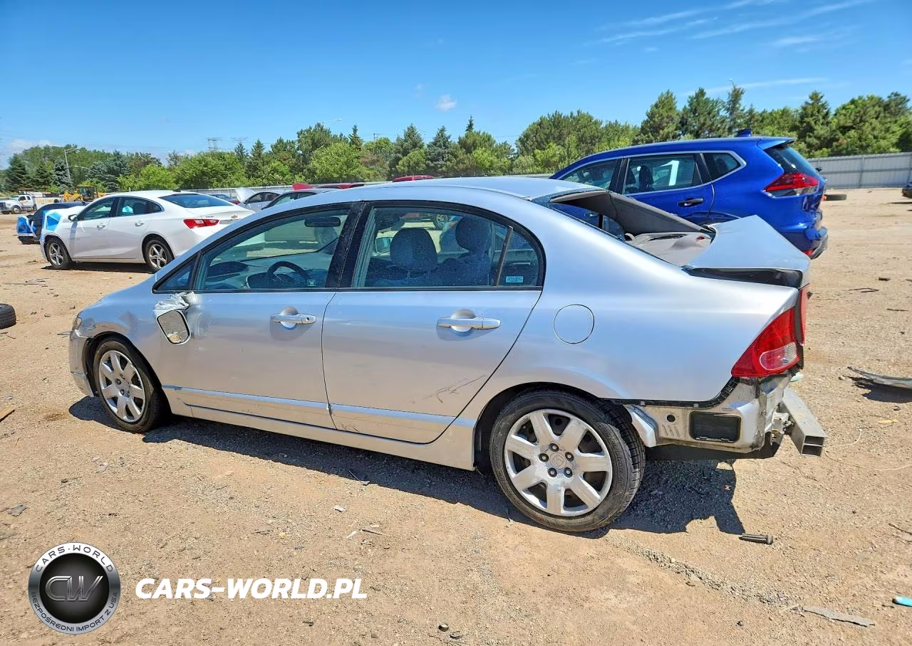 2007 Honda Civic Lx VIN:2HGFA16587H507591 - 2