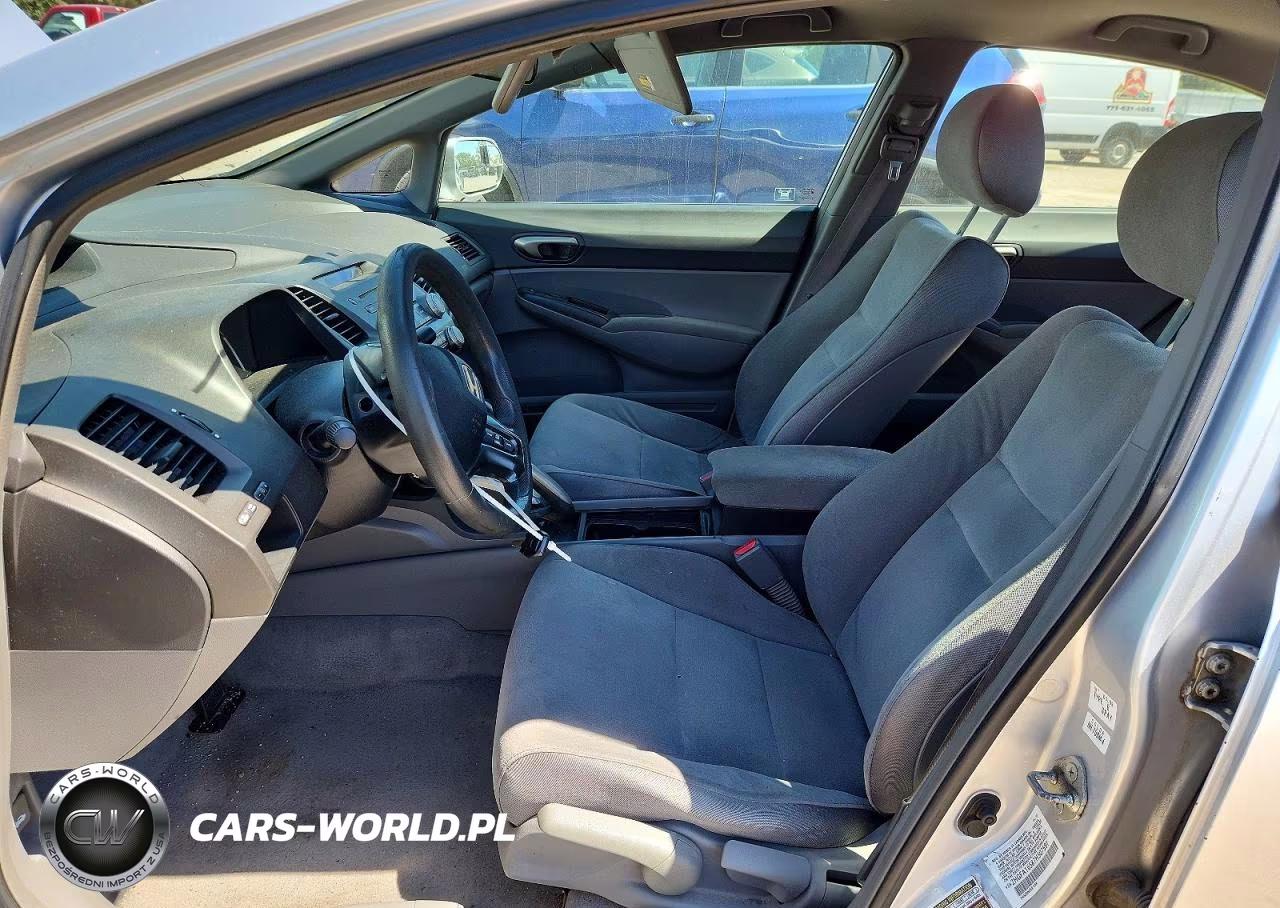 2007 Honda Civic Lx VIN:2HGFA16587H507591 - 7
