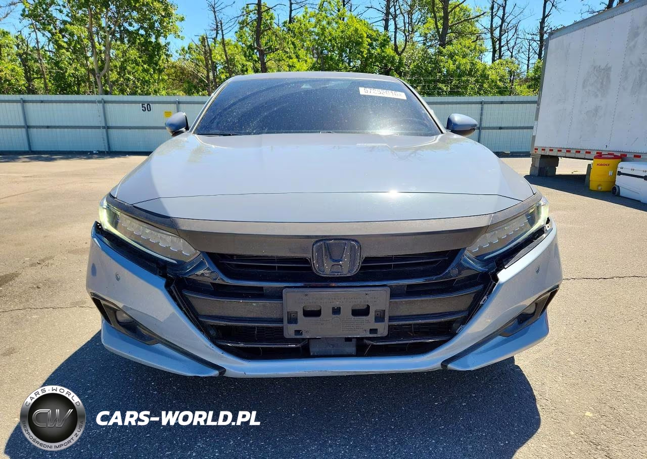 2022 Honda Accord Touring Hybrid VIN:1HGCV3F98NA012180 - 5