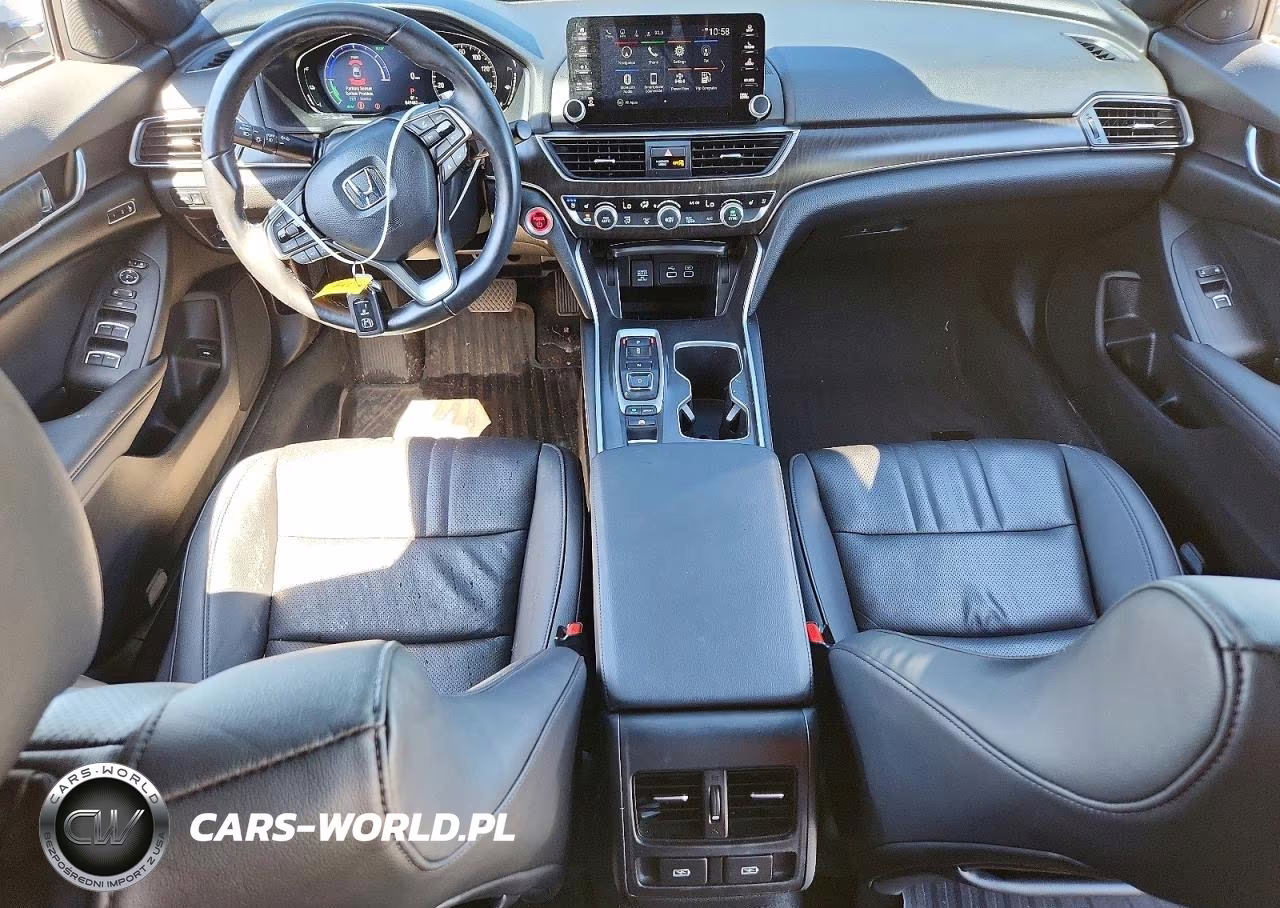 2022 Honda Accord Touring Hybrid VIN:1HGCV3F98NA012180 - 8