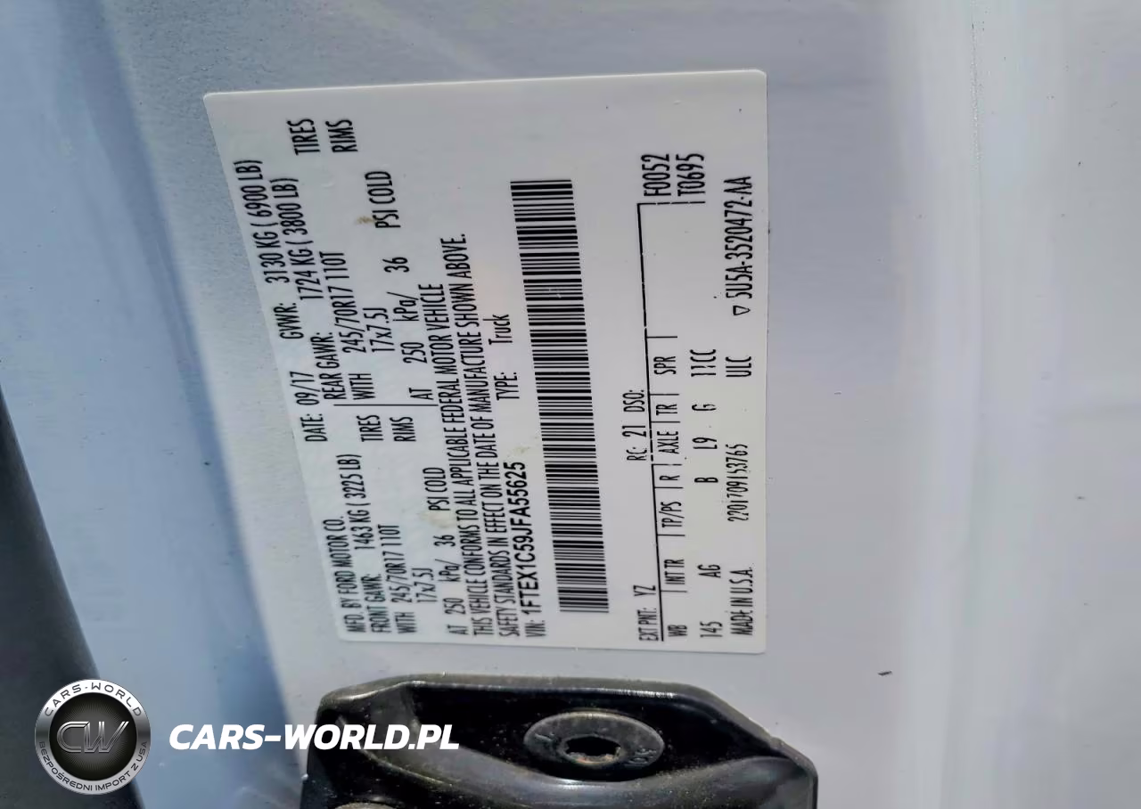 2018 Ford F150 Super Cab VIN:1FTEX1C59JFA55625 - 12