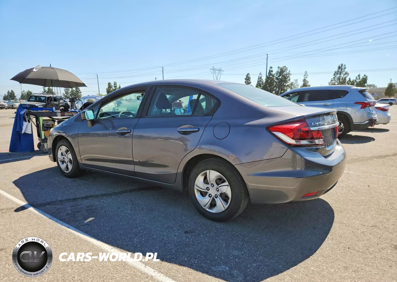 2014 Honda Civic Lx VIN:19XFB2F5XEE210171 - 2