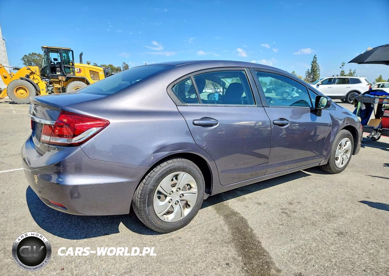 2014 Honda Civic Lx VIN:19XFB2F5XEE210171 - 3