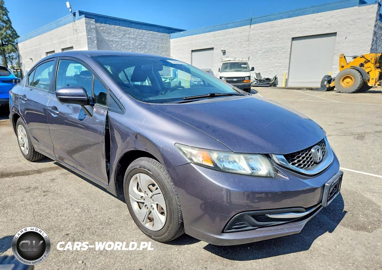 2014 Honda Civic Lx VIN:19XFB2F5XEE210171 - 4