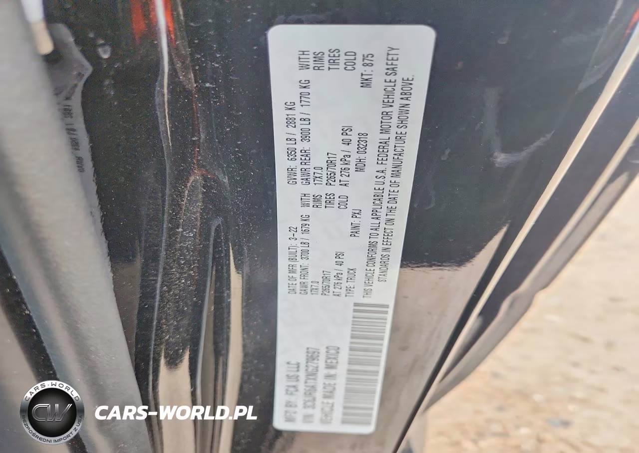 2022 Ram 1500 Classic Tradesman VIN:3C6JR6ATXNG279697 - 12