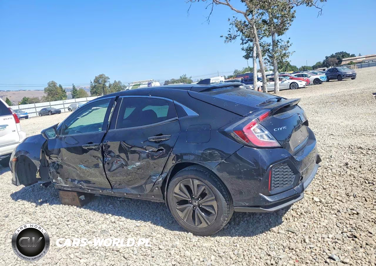 2017 Honda Civic Ex VIN:SHHFK7H51HU400223 - 2