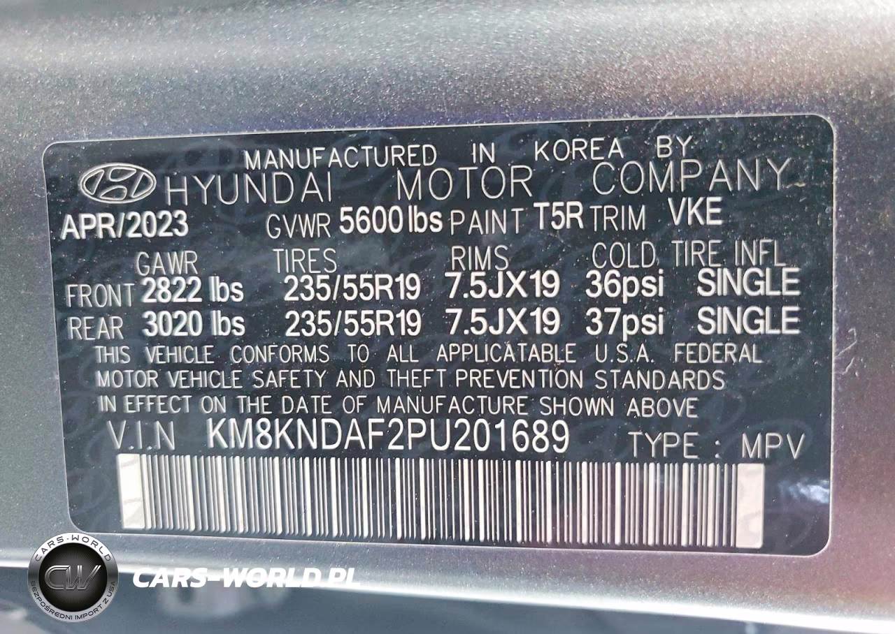 2023 Hyundai Ioniq 5 Sel VIN:KM8KNDAF2PU201689 - 12