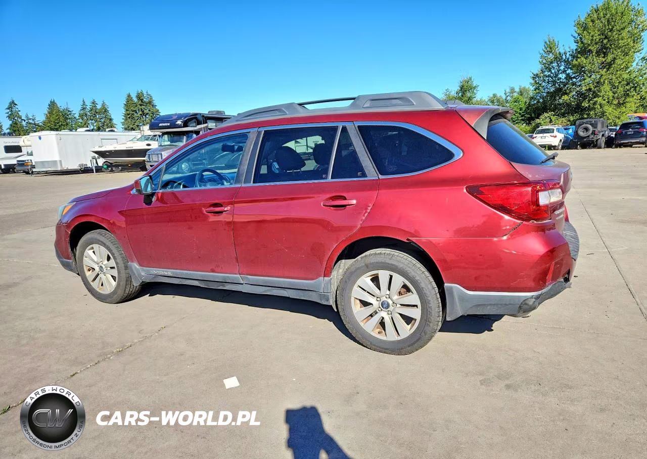 2015 Subaru Outback 2.5I Premium VIN:4S4BSACC8F3209083 - 2