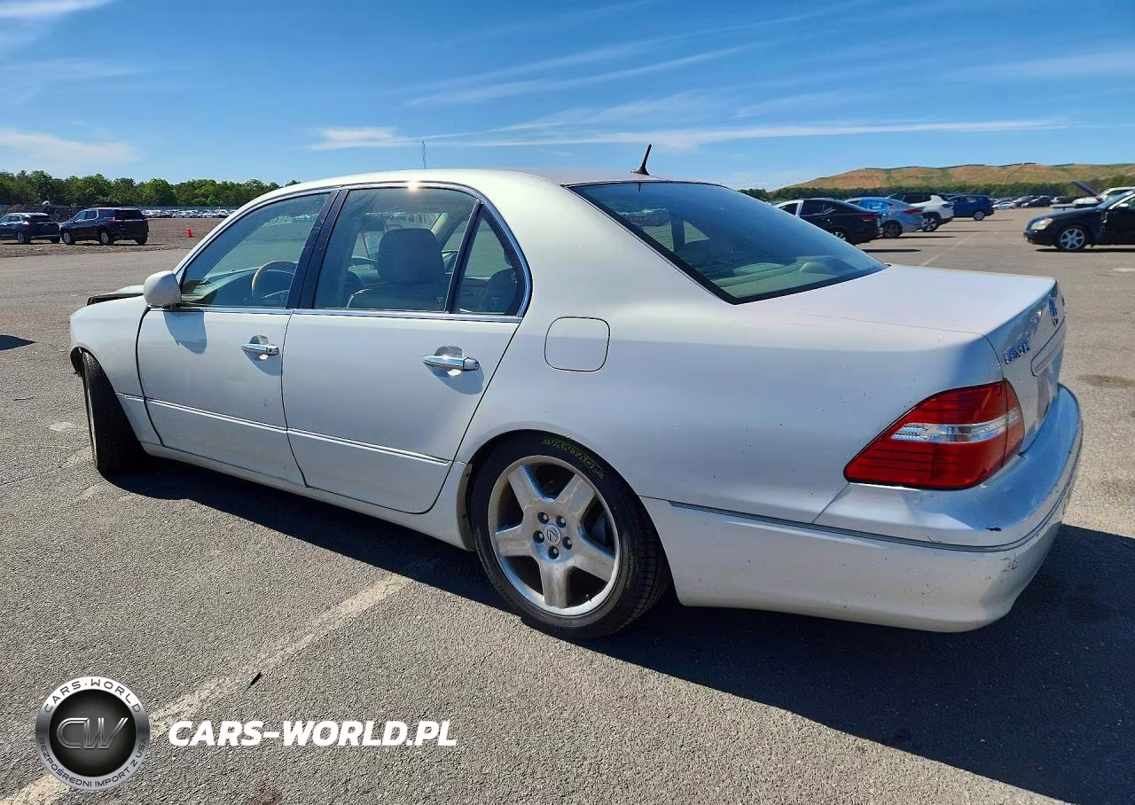 2005 Lexus Ls 430 VIN:JTHBN36F155016501 - 2