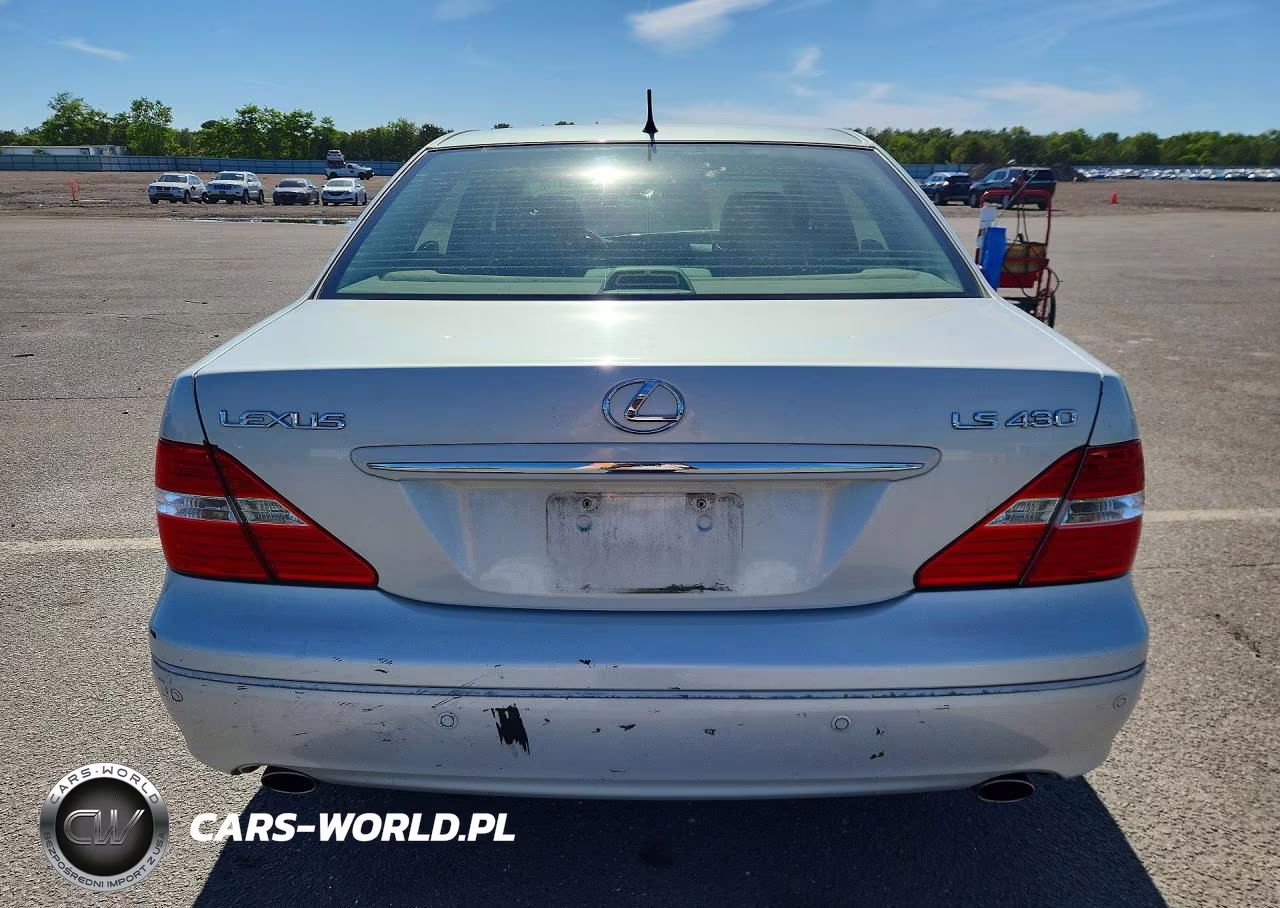 2005 Lexus Ls 430 VIN:JTHBN36F155016501 - 6