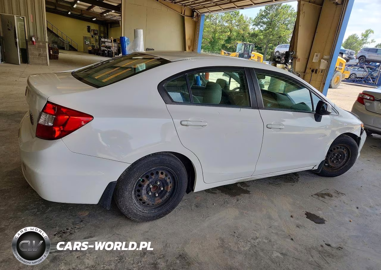 2012 Honda Civic Lx VIN:2HGFB2F53CH609667 - 3
